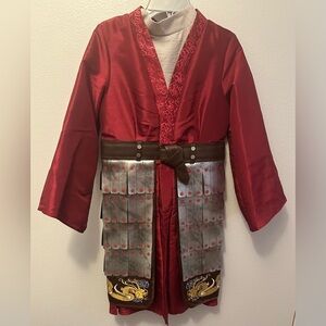 Disney Mulan Girls Costume - 3 pieces